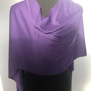 Purple scarf